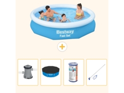 Bestway Piscina Bestway Fast Set Redonda - 305x66 Cm - 5-peças S304