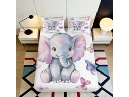 Conjunto de Cama Fofo em Microfibra Fronha 200x25cm