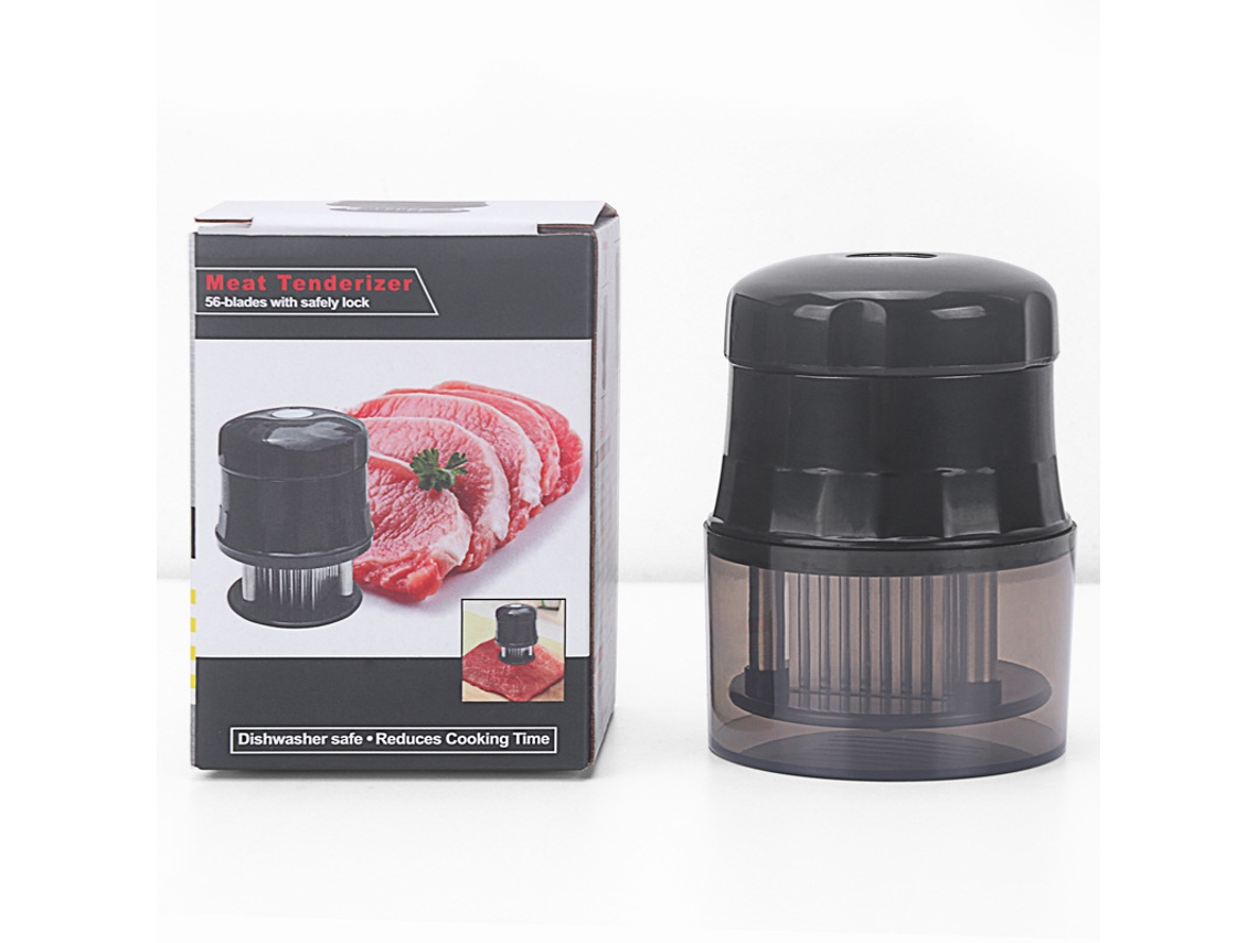 Amaciador De Carne Ultra, Afiado, Utensílio De Cozinha Com Lâmina Agulha Aço Inoxidável Para Grelhar, Absorve Marinadas, Fácil De Limpar