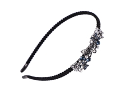 Cinta De Cabelo Antiderrapante Com Strass