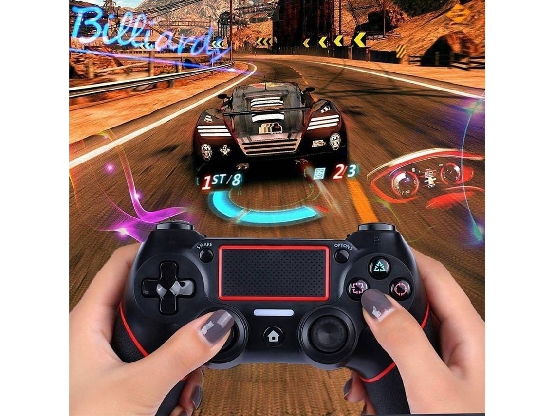 Comando PS4 ENKERS Gamepad Verde