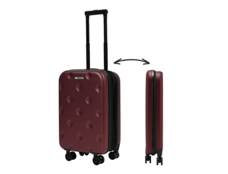 Wellhome Ultrafine Cabine Dupla Mala 20 com 4 Hastes e Alça Telescópica