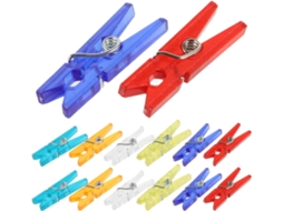 Mini Prendedores Vicasky Para Pendurar Roupas E Fotos, Plástico Resistente E Leve, 100 Cores Sortidas, 2, 5cm, Para