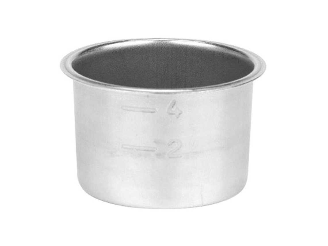 Acessórios Para Máquina De Café Com Filtro Pressão: Copo Pó Removível, Recipiente Em Aço Inoxidável, Cesto