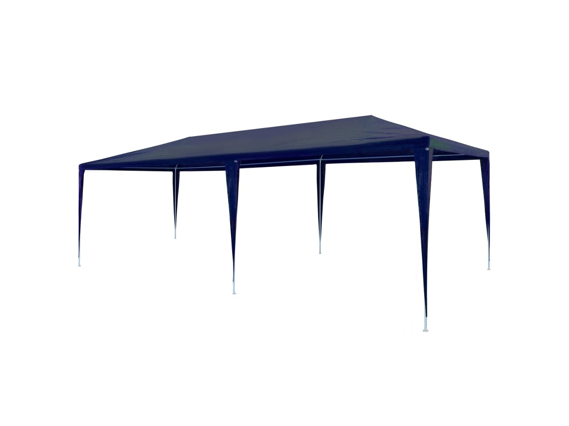 Vidaxl Tenda Para Festas 3x6 M Pe Azul