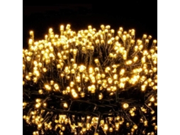 Luzes de Natal Kzq, 10 m, 100 LEDs, à prova d'água, para iluminação externa e interna AQUAFORGE
