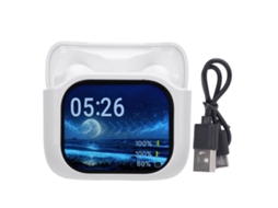Fones de Ouvido Bluetooth de Tradução com Estojo Touch Colorido. EOOCOO (137 Idiomas, Redução de Ruído)