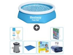 Bestway Piscina Bestway Fast Set Redonda - 244x61 Cm - 7-peças S245