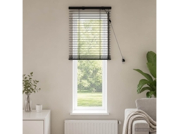 Vidaxl Cortina Veneziana Marrom Escuro 60 X 130 Cm 35 Mm