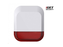 Sirene de alarme flash Iget Sirene externa de segurança Ep11 para alarme M54g (75020611)