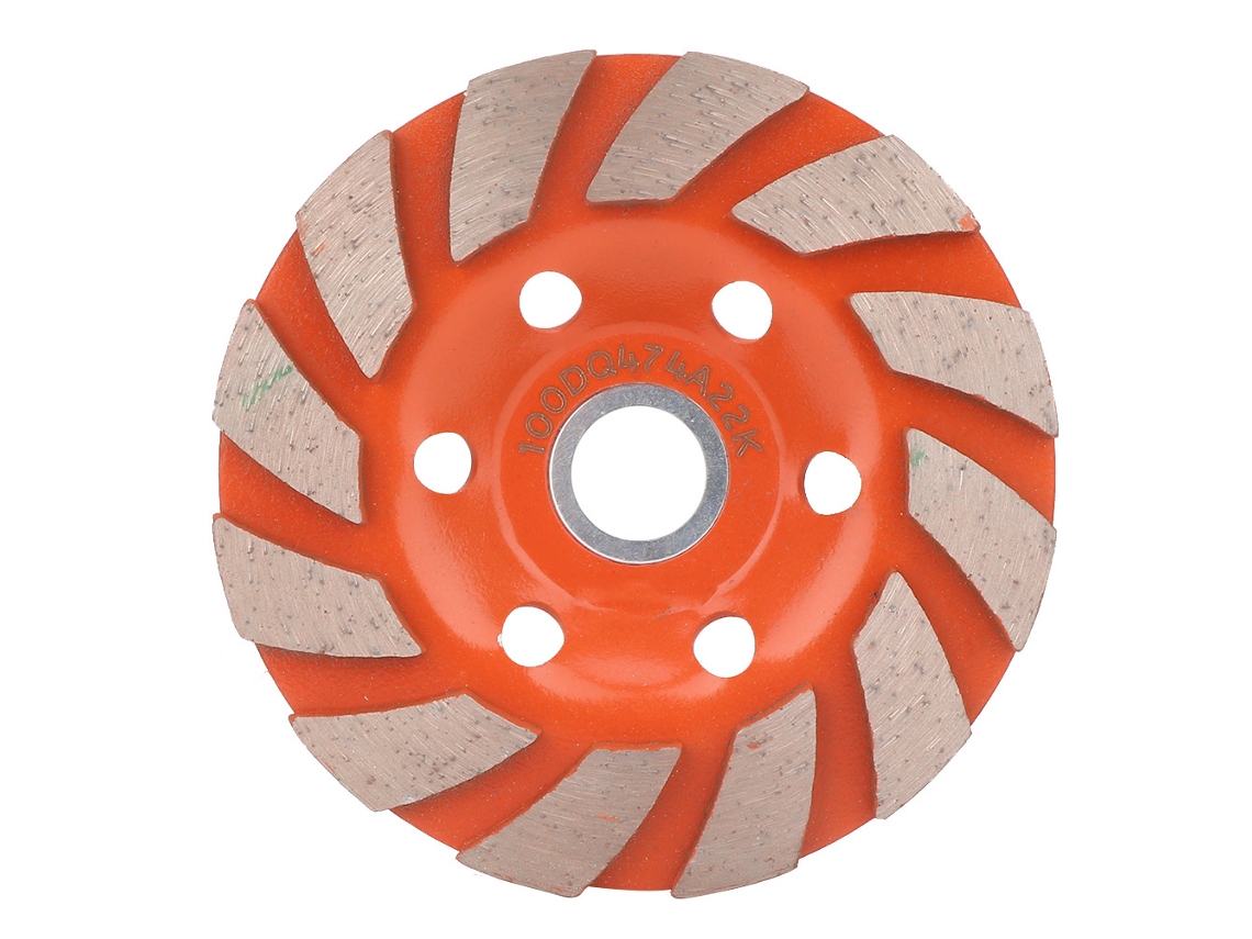Disco De Esmeril De Segmento De Diamante Grueso Para Mármol Concreto Piedra (100mm)