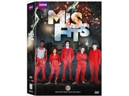 DVD Misfits (Inadaptados) - 1ª Temporada (Edição em Espanhol)