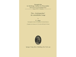 Livro Uber Gurkorperchen Der Menschlichen Lunge De Paul J Beger (alemão)