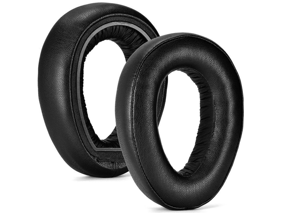 2026 1 Par de Almofadas de Ouvido Compatíveis com Sennheiser Mb 660/pxc 550 Preto Couro Proteína