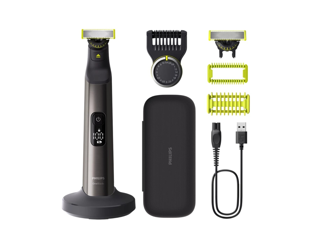 Máquina De Barbear Philips Shaver Oneblade Pro 360 Facebody Qp6652/30