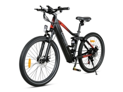 Bicicleta Elétrica Samebike Xd26 Ii Para Adultos 750 W Bicicleta Elétrica De Montanha De 26 Polegadas Com Suspensão Total, Bateria De 48 V 14 Ah