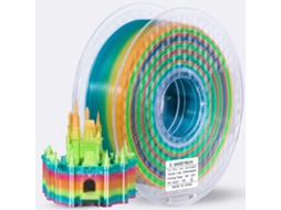 Filamento PLA para Impressão 3D Geeetech MDUG 1,75 mm 1 kg/rolo Cor Verde Maçã Envio direto para UE/Reino Unido