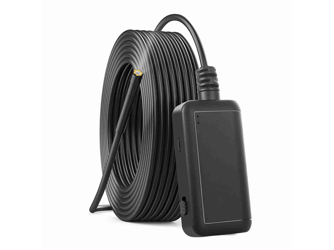 Endoscópio Industrial Wifi 5.5mm Câmera De Inspeção Ip67 Led Para Ios Android
