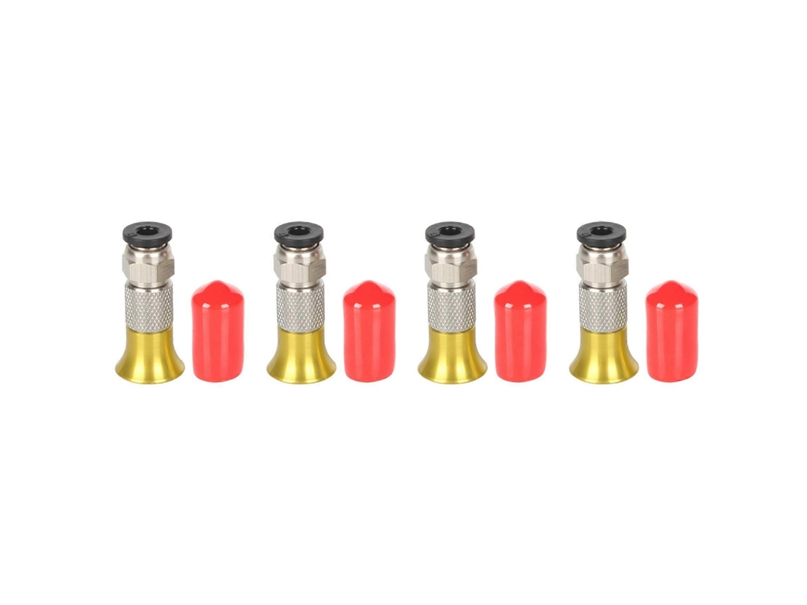 4x Pc4-m6 Pneumatic Straight Connector 3d Printer Filament Dryer Box 4x2.5mm Ptfe Tube 1.75mm M6 Feed Fitting Coupler