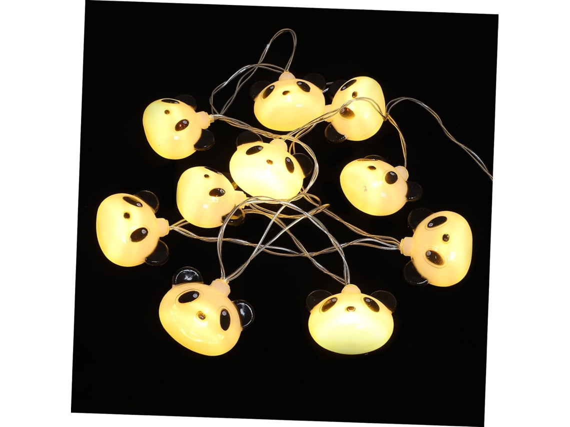 Luzes De Led Creative Panda, 1 Conjunto, Plástico