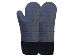 Luvas de Silicone Grossas Longas LAXISCREED para Forno