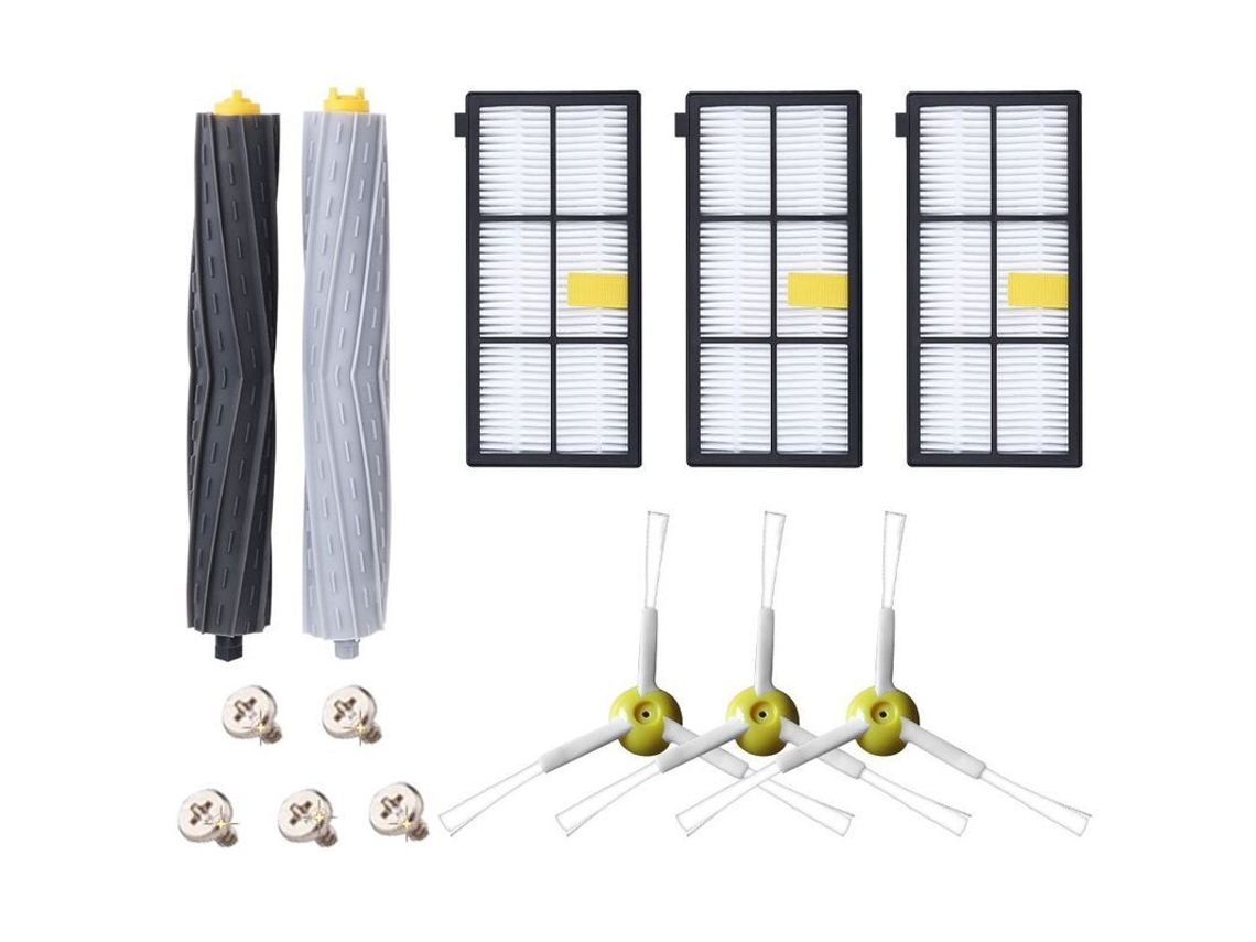 Kit 13 em 1 para aspiradoras, filtros e escovas, marca