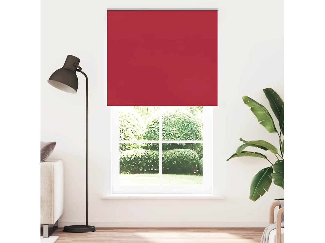 Vidaxl Persiana De Enrolar 125x230 Cm Largura Tecido 121,6cm Poliéster