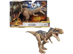 Figura de Ação MATTEL Jurassic World 3 Rajasaurus ruge e ataca (Idade Mínima: 4)