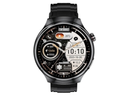 Lurelia Relógio Inteligente V16 Bluetooth, Ritmo Cardíaco, Spo2, Sono, Chamadas, Automático, Alarme, 1,46"