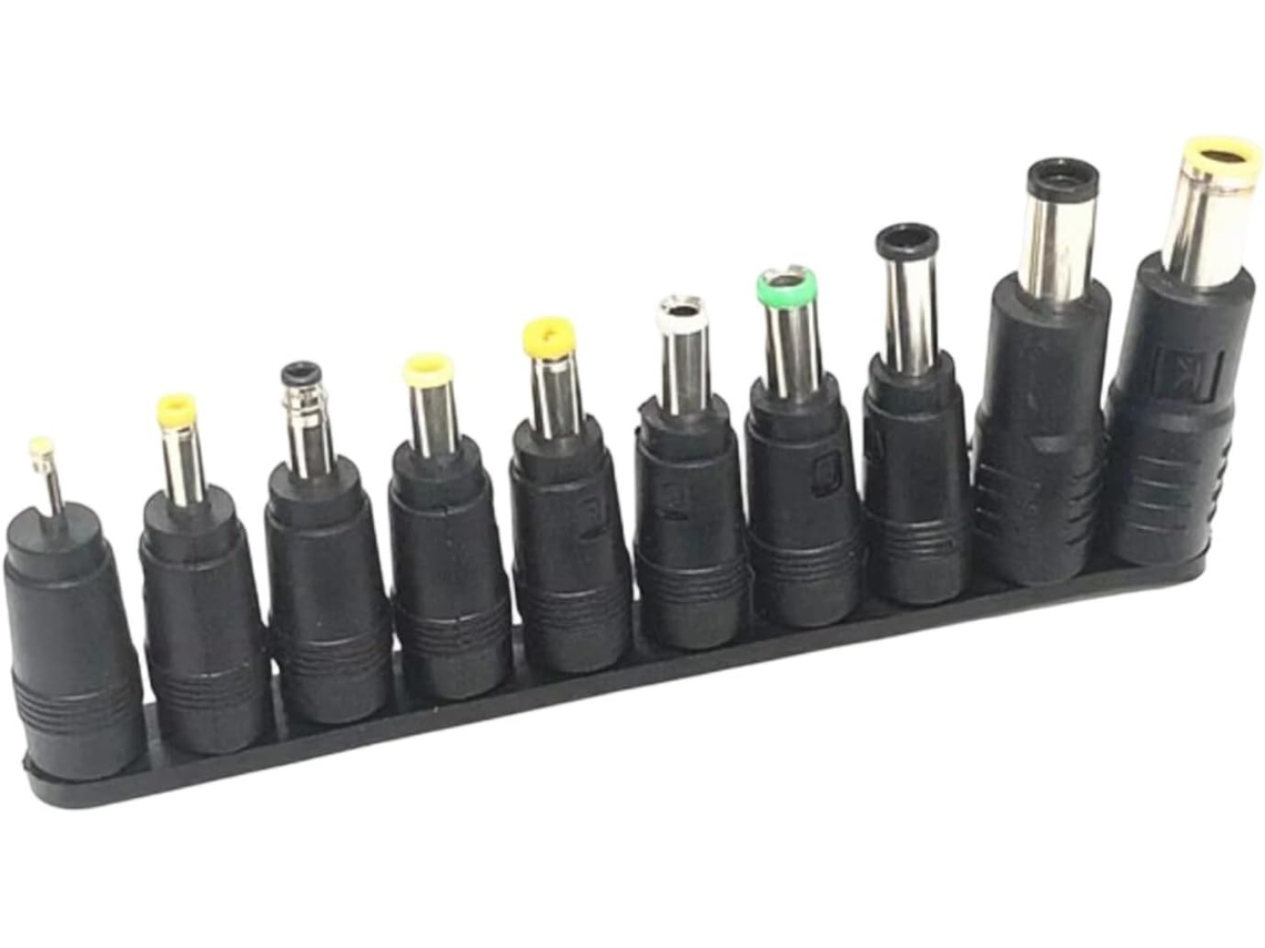 Conector De Adaptador De Energia 10 Em 1: 2,5 X 0,7 6,3 X 3,0 7,4 X 5,0 5,5 X 1,7 4,0 X 1,7 7,9 X 5,5 4,8 X 1,7