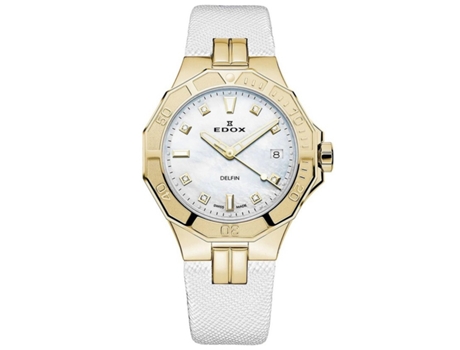 Relógio Edox Swiss® Delfin The Original Diver Lady 53020 37jc Nadd