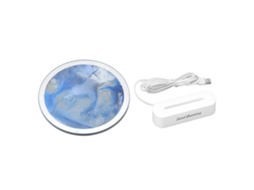 2026 lâmpada de Mesa de Areia Móvel Quicksand com Usb, Protectora de Olhos, Decoração Artística para Quarto e Sala, Azul