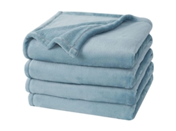 manta de Fleece Ultra Macia Tamanho Duplo 150x200cm Sem Desfiamento Sem Pilhas 280gsm