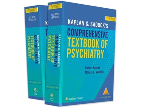 Livro Kaplan and Sadocks Comprehensive Textbook of Psychiatry de Robert Boland e Marcia Verduin (Inglês)