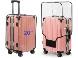 Capa PVC Transparente para Mala 20 polegadas BRILVIBERA