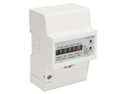 Laxiscreed Medidor De Energia Monofásico Para Interruptor Din, Controle De Consumo Elétrico