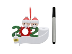 1 Conjunto de Enfeite de Suspensão de Árvore de Natal ALLINLESS