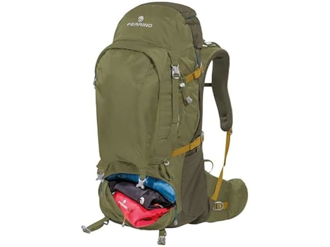 Mochila Ferrino Transalp 60 Litros Caminhada Verde
