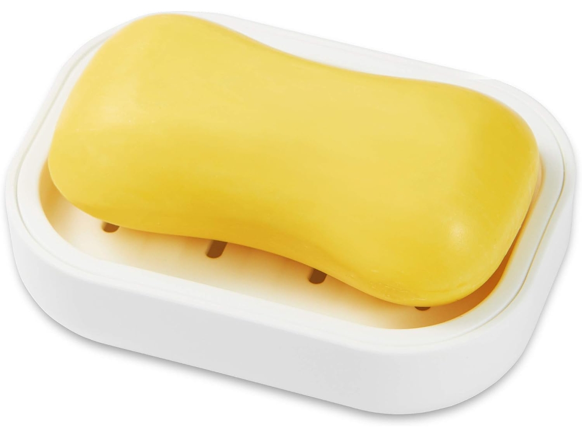 Jabonera/bandeja Recogegotas Para Jabón - Blanca