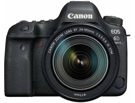 Kit Máquina Fotográfica Reflex CANON EOS 6D II EF 24-105mm F3.5-5.6 IS STM
