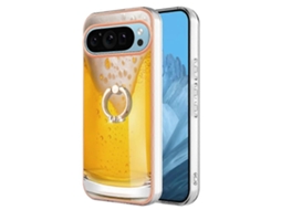 Capa De Celular Imd Dupla Face Galvanizada Com Suporte De Anel