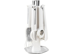Conjunto De Utensílios De Cozinha | Escorredor Com Suporte | Utensílio De Cozinha Inclui Abridor D Gokoco