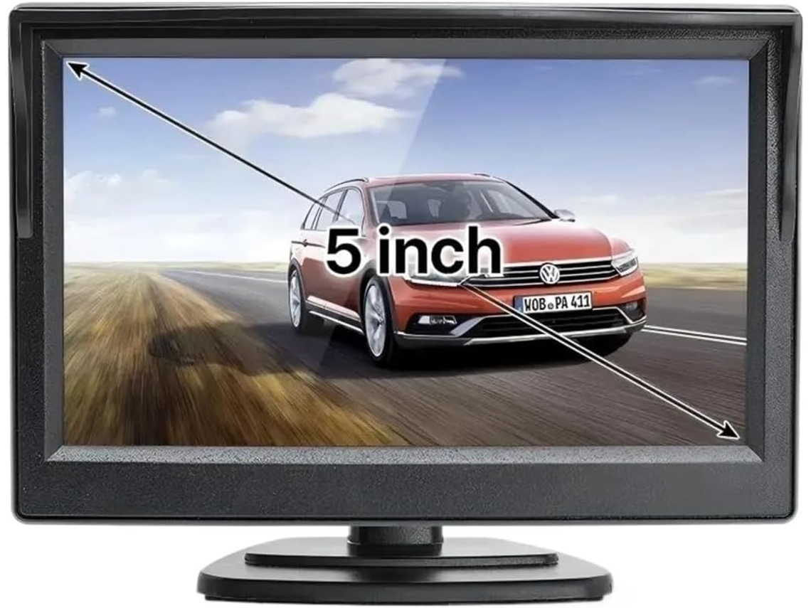 Câmera de Ré Infravermelha para Carro com Monitor de Estacionamento SFUSHOS