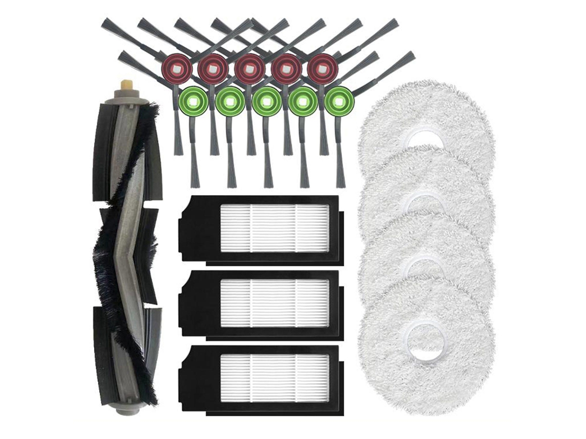 Para Ecovacs Deebot X1 Turbo X1 Omn Robot Mop Pano Escova Lateral Filtro