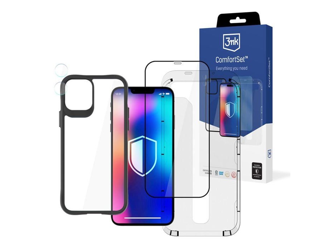 Caixa De Armazenamento De Acessórios 3mk 3mk Comfort Set 4 Em 1 Apple Iphone 11 Conjunto Confort 4 Em 1 (14)
