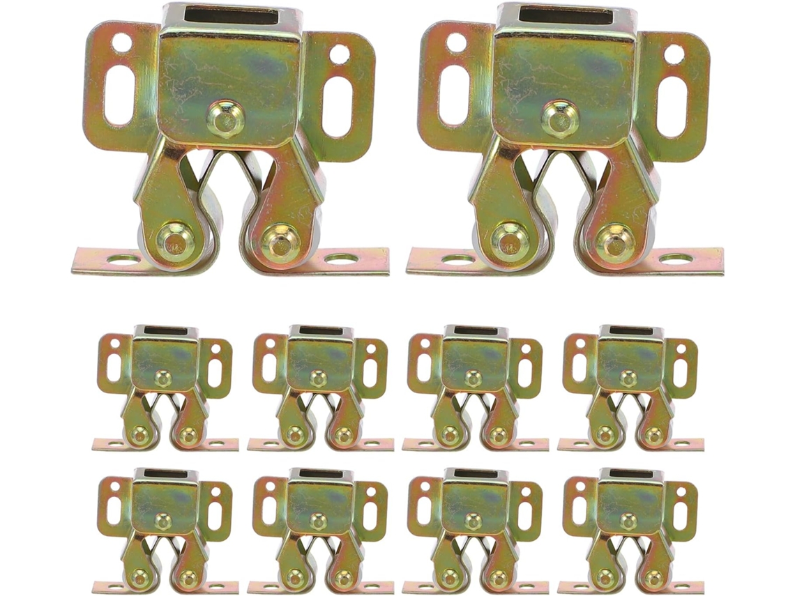 Conjunto de 20 portas duplas com roldanas para portas de armário e
