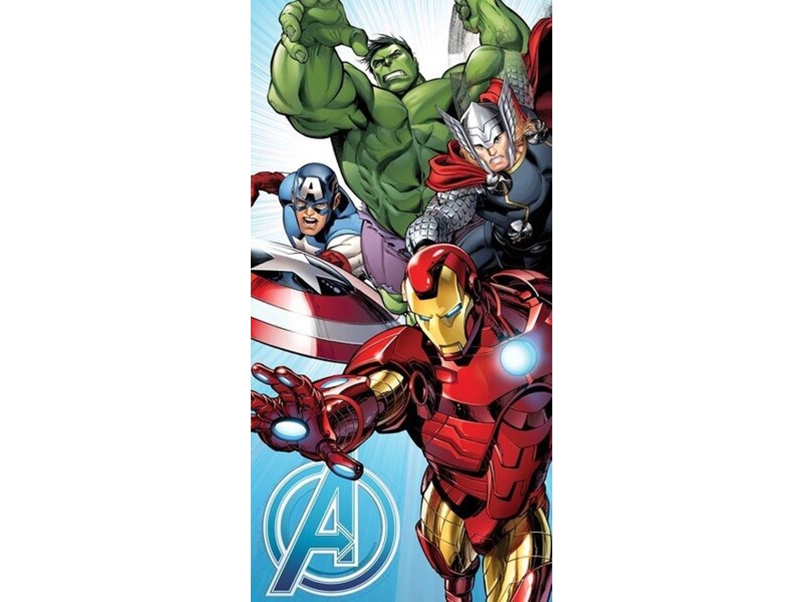 Toalha Infantil Vingadores, 70x140 Cm
