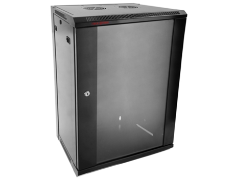 Armário rack mural 19 18U 570x450x920mm parede SOHORack não montado DIY de   RACKMATIC