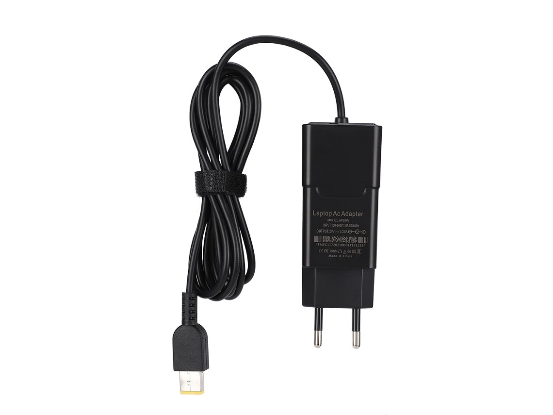 Adaptador De Energia (para Laptops Lenovo, Plugue Da Ue 20v3.25a)