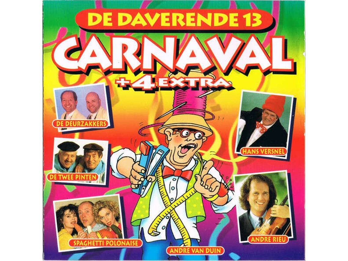 Cd De Daverende 13 Carnaval 4 Extra Cnr Music Nederland B.v.